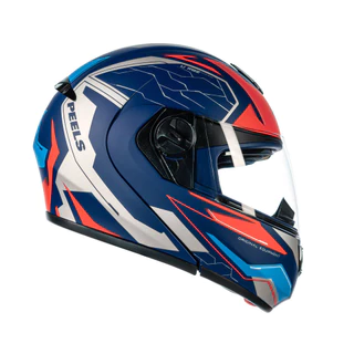 Capacete Moto Peels U-rb2 Ocean Escamoteável