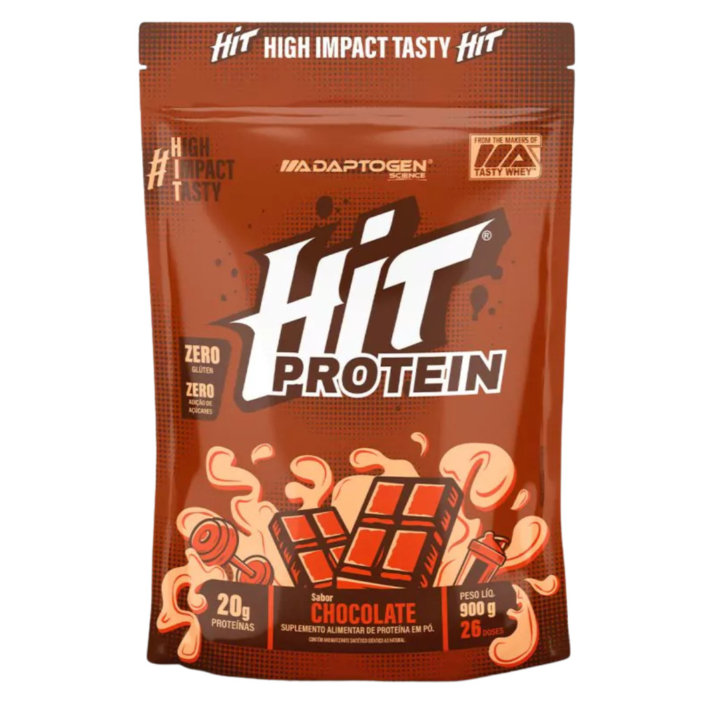 Whey Hit Protein Adaptogen Bag 900g | Shopee Brasil
