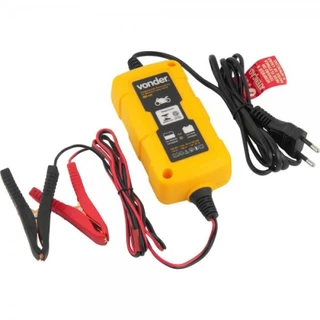 Carregador de bateria inteligente para motos - CIB 003 - Vonder em Oferta na Shopee