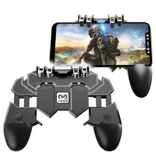 Controle  para Celular Android Ios Joystick Gamepad Pubg Free Fire Ak66 4 gatilhos em Oferta na Shopee