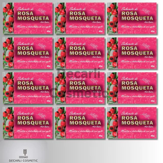 6 UN Sabonete Barra de Rosa Mosqueta 90g Bionature