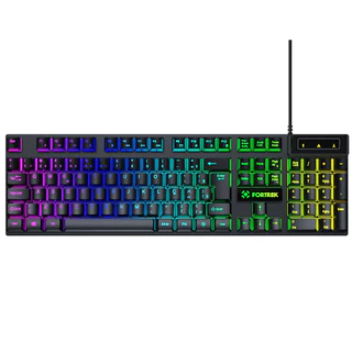 TECLADO USB GAMER FORTREK FEARLESS 100 PRETO - 84032