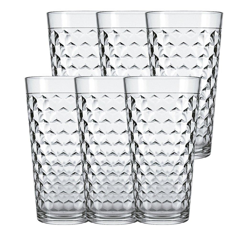 Jogo de Copos Long Drink SM Marrocos 350ml 6 Peças