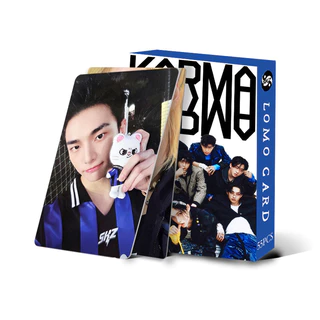 55pcs STRAY KIDS KARMA Lomo Cartões 4o Álbum Oco SKZ Mixtape Dominado HOP HIP HYUNJIN FELIX BANGCHAN Photocards Straykid