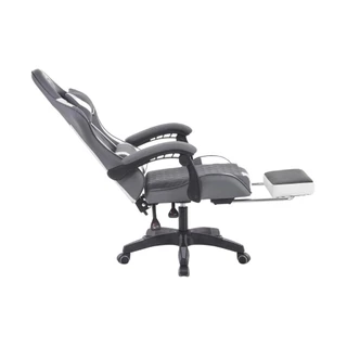 Cadeira Gamer Fox Racer Luna com Apoio de Pés UT-B200 Cinza