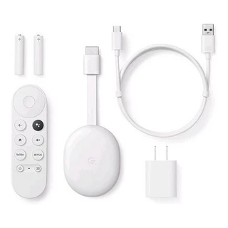 Chromecast V11 TV de voz 4K 8GB snow com memória RAM de 4GB