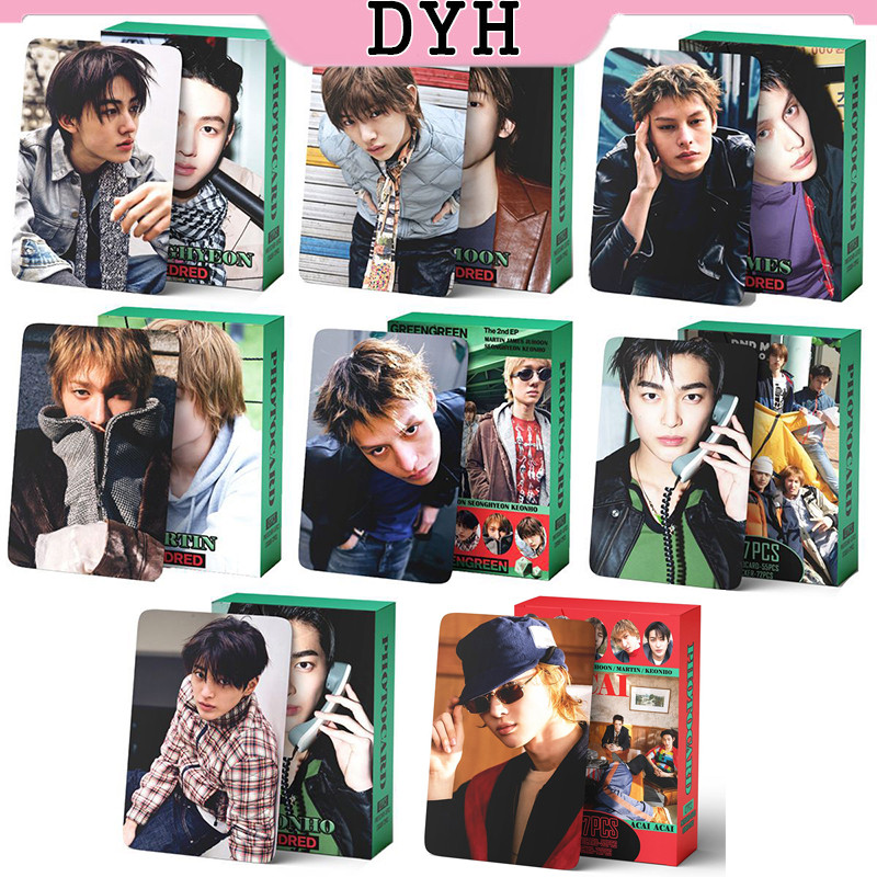 127 Pçs/Caixa CORTIS Photocard GREENGREEN Álbum LOMO Cartão