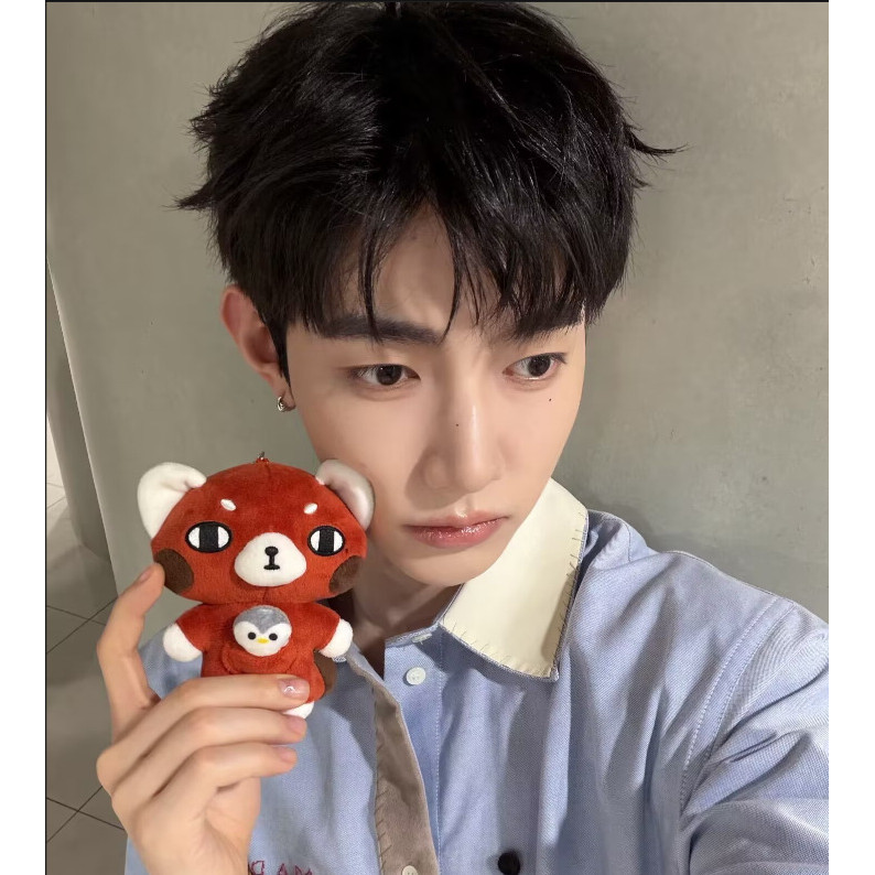 Kpop Idol AND2BLE Boneca De Pelúcia Chaveiro ZHANGHAO Ricky Yujin