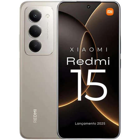 Smartphone Xiaomi Redmi 15 256gb / 128gb Versão Global Original Envio Imediato (PELÍCULA CORTESIA)