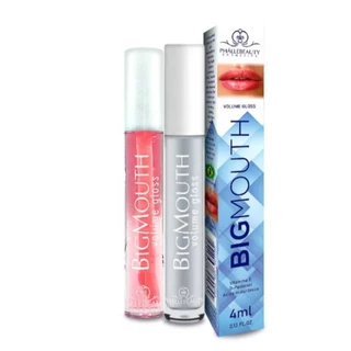 Kit 2 Gloss ou 1 unidade Big Mouth Volume PHALLEBEAUTY cor Rosa e Incolor em Oferta na Shopee