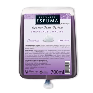 Sabonete Espuma Refil Sensitive 700ml Premisse em Oferta na Shopee