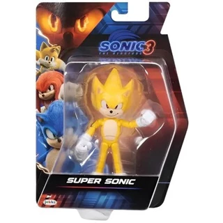 Boneco Sonic 3 Super Sonic 16cm Sunny