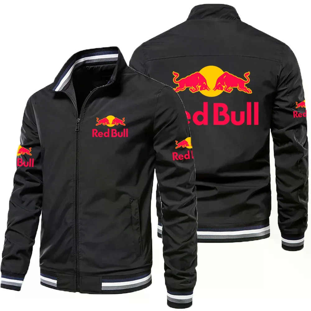 Red Bull Logotipo Equipe De Corrida Jaquetas Casacos Primavera