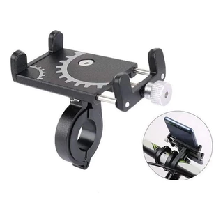 Suporte Alumínio Celular iPhone Motos Bicicleta Bike Universal GPS em Oferta na Shopee