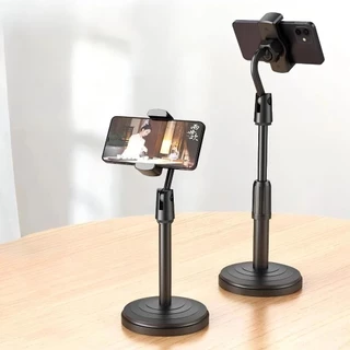 Suporte de Mesa para Celular Altura Ajustável Ângulo de 360º Universal e Prático