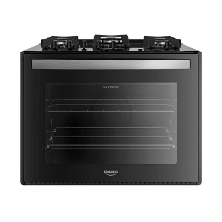 Fogão 5 Bocas de Embutir Dako Supreme Mesa de Vidro Bivolt