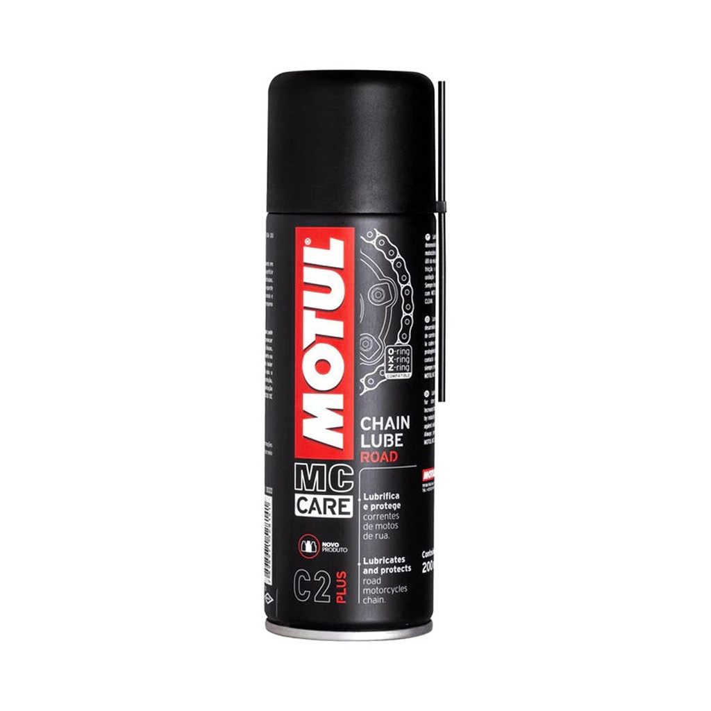 Lubrificante Corrente Motul C2 Plus Chain Lube Road 200ml