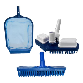 Kit De Limpeza Acessorios Para Piscina Completo Aspirador em Oferta na Shopee
