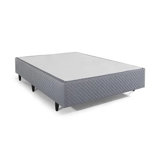 Box Casal Herval Idea, Jacquard Grafite, 39x138x188 cm em Oferta na Shopee