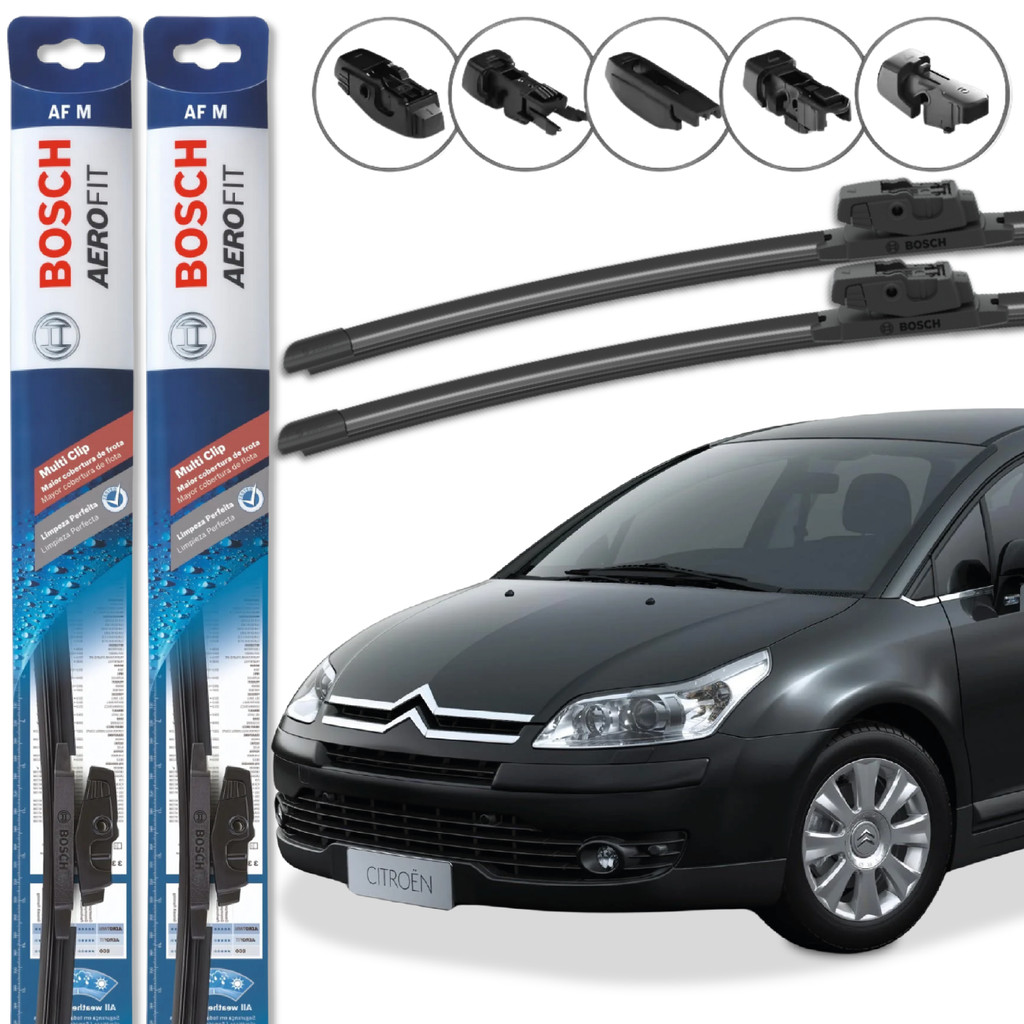 Palheta Limpador Bosch Multiclip Citroen C4 Hatch Pallas VTR | Shopee ...