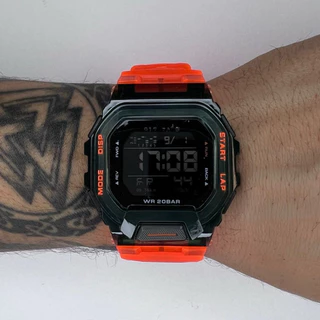 Mega Promoção Relógio Masculino Digital GBD-200 | Esportivo Militar à Prova de Shock com LED