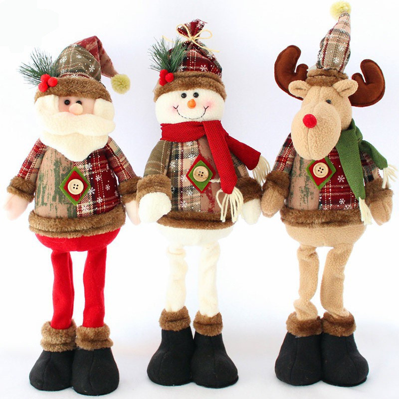 Bonecos de Natal Grandes de Papai Noel de 60cm / Papai Noel / Boneco de ...