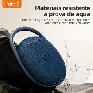 Inova caixa de som máxima 6W Bluetooth IPX6 Portatil alto-falante mochila 2 Formas de Conexão