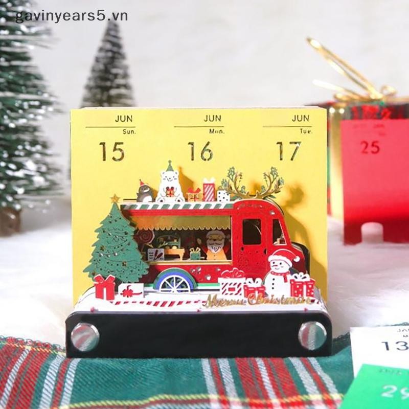 gavin Time Piece Calendar 2026 Calendário De Mesa Com Luz LED ...