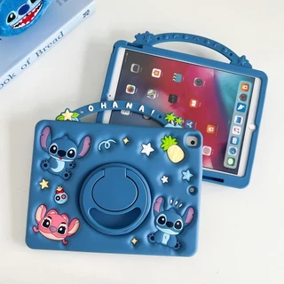 3D Rotativo Bonito Dos Desenhos Animados Caso Para Xiaomi Redmi Pad 2 (11 Polegada) 2025 Suporte Crianças Macio TPU À Pr