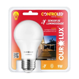 Lâmpada Inteligente c/ Sensor de Luminosidade – Luz Branca Morna (2700k)