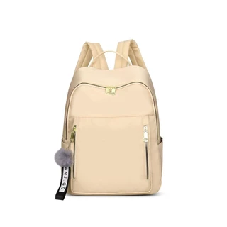 Mochila Feminino Resistente Reforçada com chaveiro Faculdade e Viagens em Oferta na Shopee