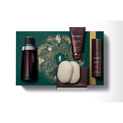Presente Malbec Completo (4 Itens) fragrância masculina amadeirada de O Boticário em Oferta na Shopee