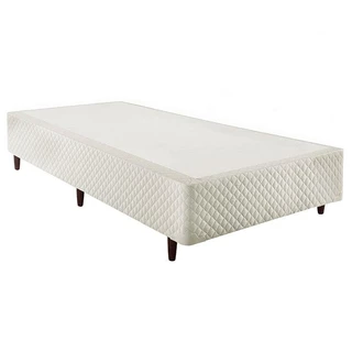 Box Cama Viúva Herval Idea, tecido Jacquard Branco, 39x128x188 cm em Oferta na Shopee