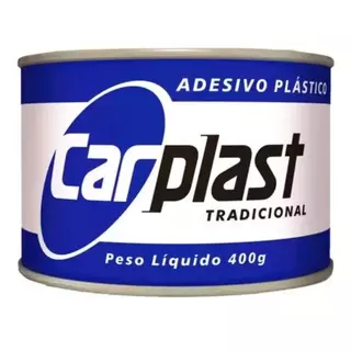 MASSA PLASTICA BRANCA 400G CARPLAST + CAT