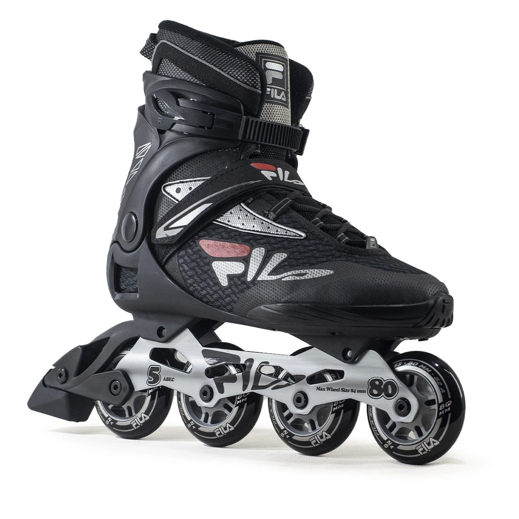 Patins Inline Fila Legacy Pro 80 Com rolamentos Abec 5 C/ Freio