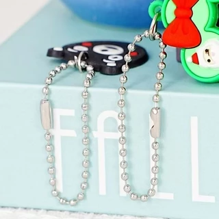 Corrente de Bolinha 10cm com Fecho Canoa