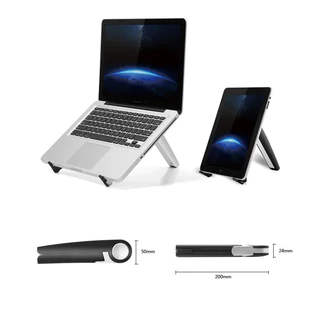 Suporte Ajustável para Notebook e Celular – Conforto, Ergonomia e Produtividade