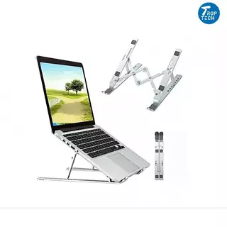 Suporte De Notebook Articulado Aluminio Dobrável Ergonomico-Trop