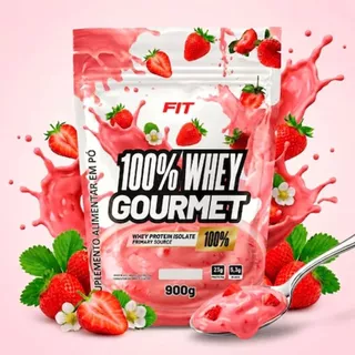 Whey Protein Gourmet 900g Refil Concentrado Isolado Suplemento Alimentar
