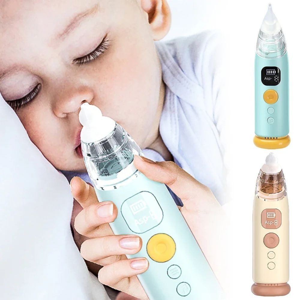 Aspirador Nasal Elétrico Usb Higieniza Nariz Bebê Infantil cuide do seu ...