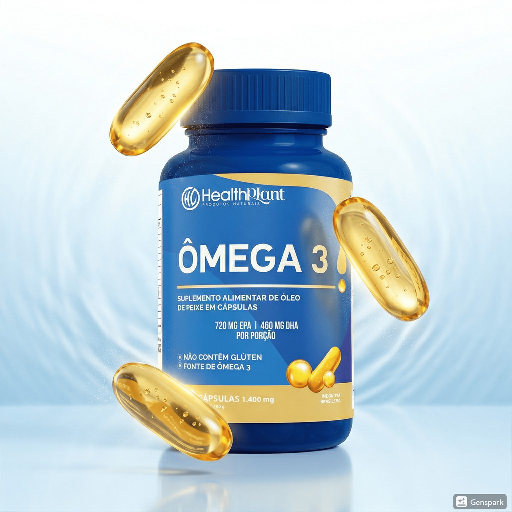 Omega 3 1400mg Super Concentrado 120 Cápsulas
