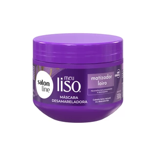 Máscara Meu Liso Matizadora Loiro Salon Line 300g em Oferta na Shopee