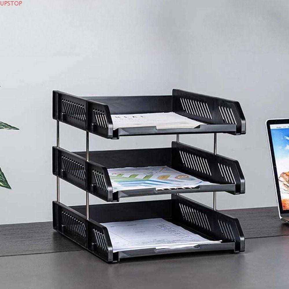 Rack De Armazenamento De Arquivos UPSTOP , Arquivo De Plástico De Três ...