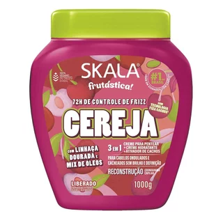 Creme de Tratamento Skala 3 Em 1 Cereja 1kg em Oferta na Shopee