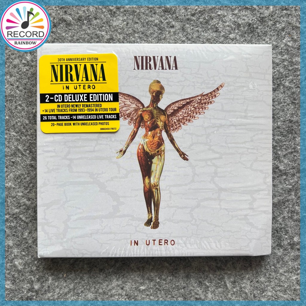 Nirvana In Utero Deluxe Edition Original 2CD Album [Lacrado] Brand