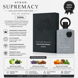 Perfume Supremacy Collector's Edition Pour Homme Edp Afnan Masculino 100ml