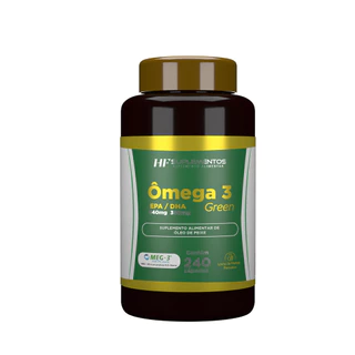 Omega 3 1000mg Green Hf Suplements 240 Caps em Oferta na Shopee