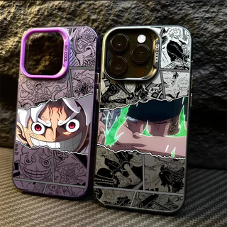 Capa Para Xiaomi 15T 14T Pro POCO X7 X6 X3 F6 M6 F7 F4 Invólucro Anime One Piece Luffy Zoro Hot Japão Legal Armadura À P