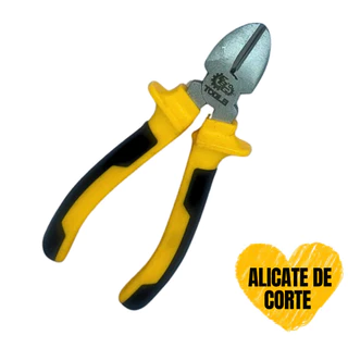 Alicate De Corte Diagonal 6 Polegadas 185mm Multiuso Profissional Indicado Para Prender, Dobrar, Puxar, Cortar