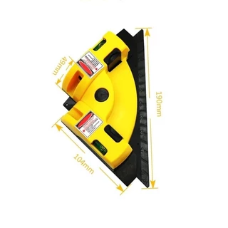 Nível A Laser Esquadro Nivelador Laser 2 Linhas De 10 Metros---TopZemShop---